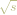 √s