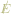 ∕E
